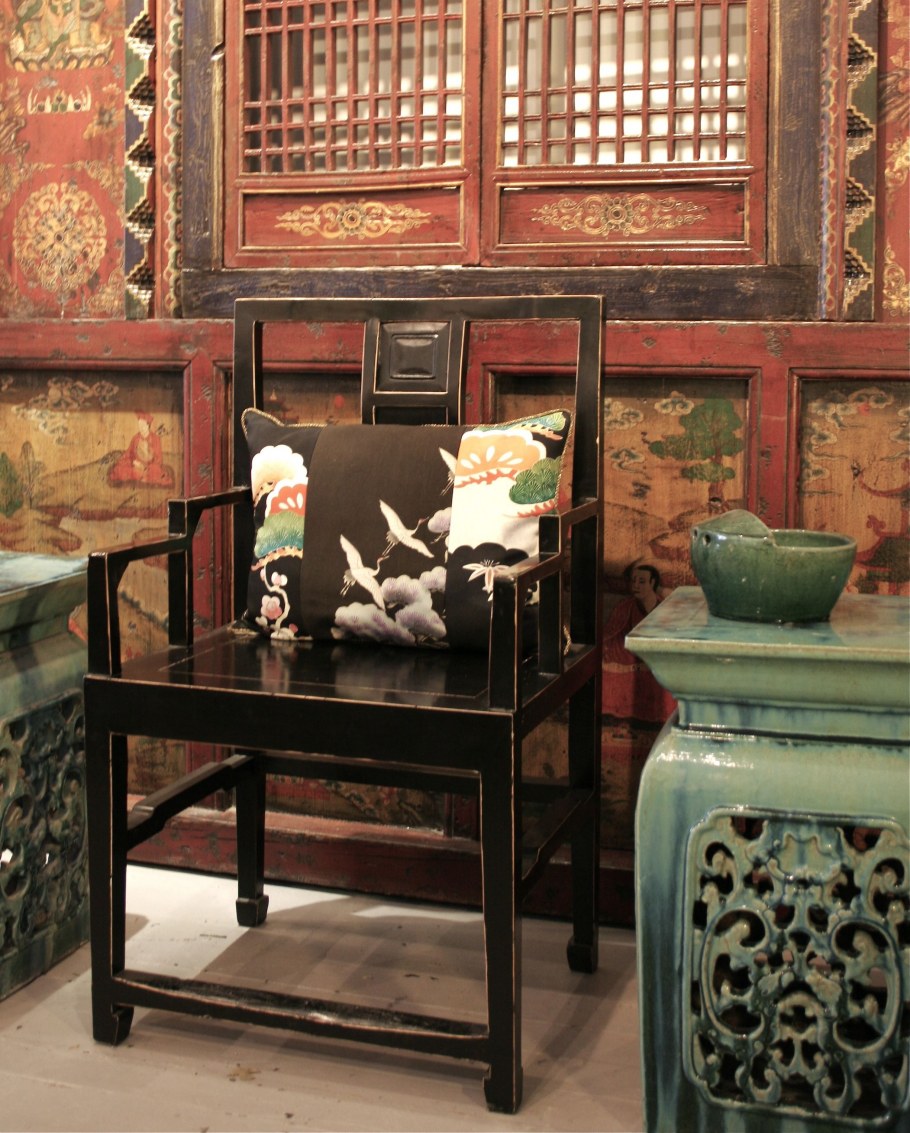 Древнекитайская чайная интерьер