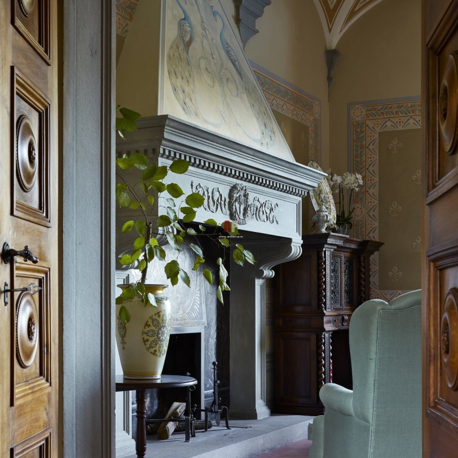 Интерьер виллы в Тоскане