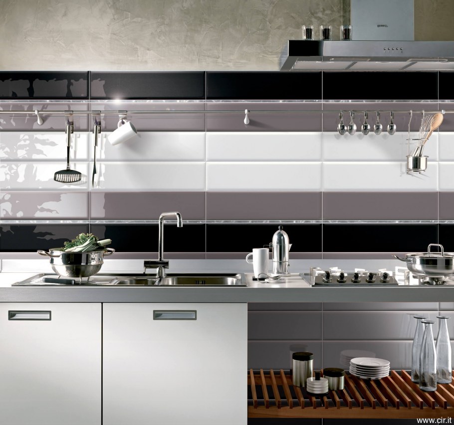 Керамическая плитка Ceramika Konskie Salerno Glass Kitchen