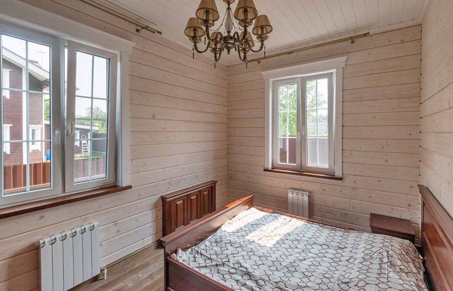 Tikkurila зеленый имитация бруса