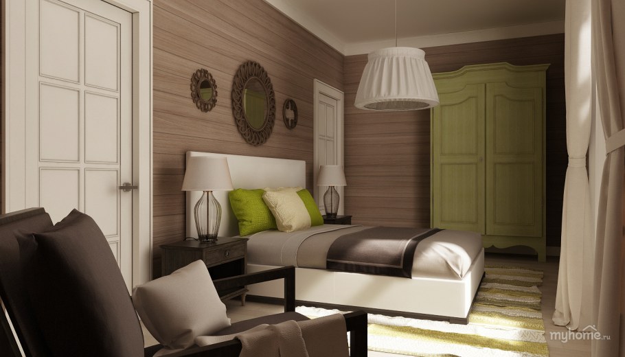 Цветовая гамма в интерьере спальни