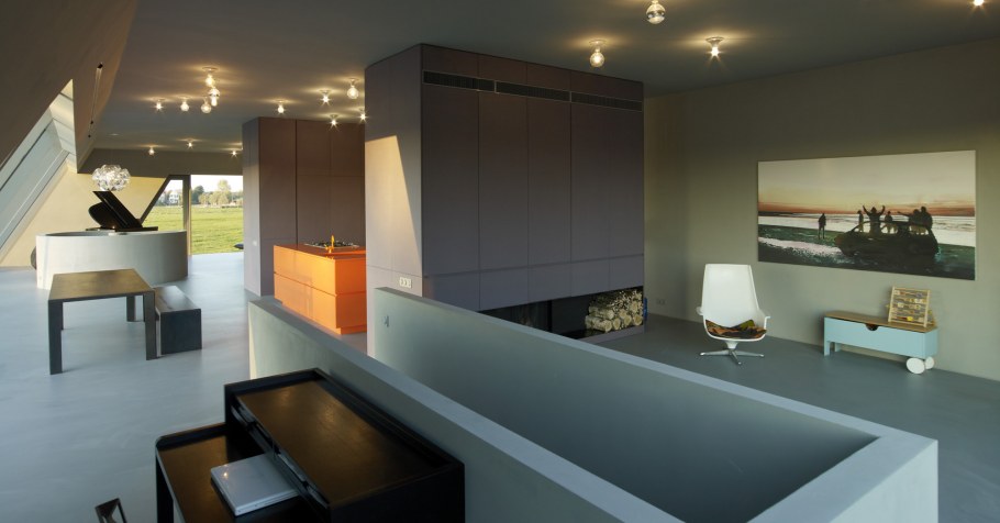 Интерьер в стиле футуризм и конструктивизм