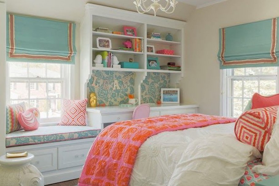 Римские шторы в детскую девочке