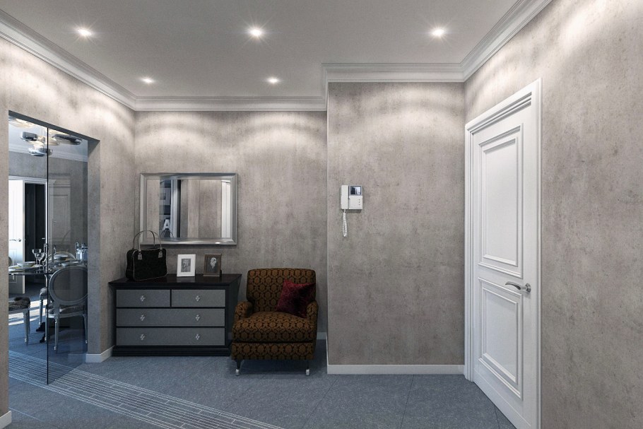 Декоративная штукатурка в интерьере