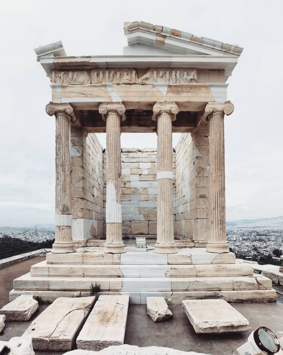 Храм амфипростиль в древней Греции