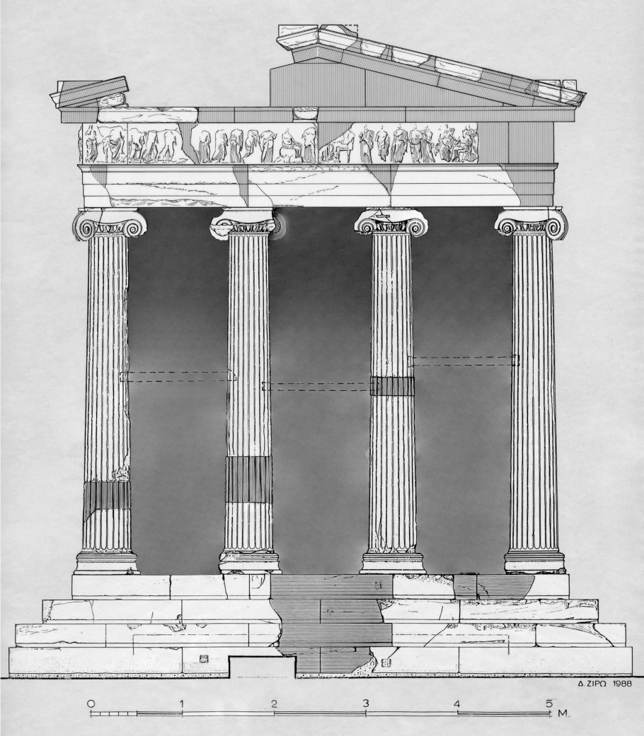 Храм Афины Ники Афинский Акрополь