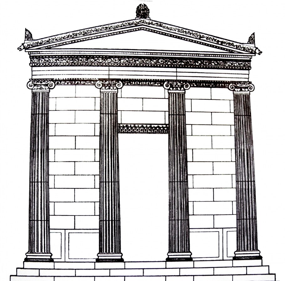 Храм Простиль древняя Греция