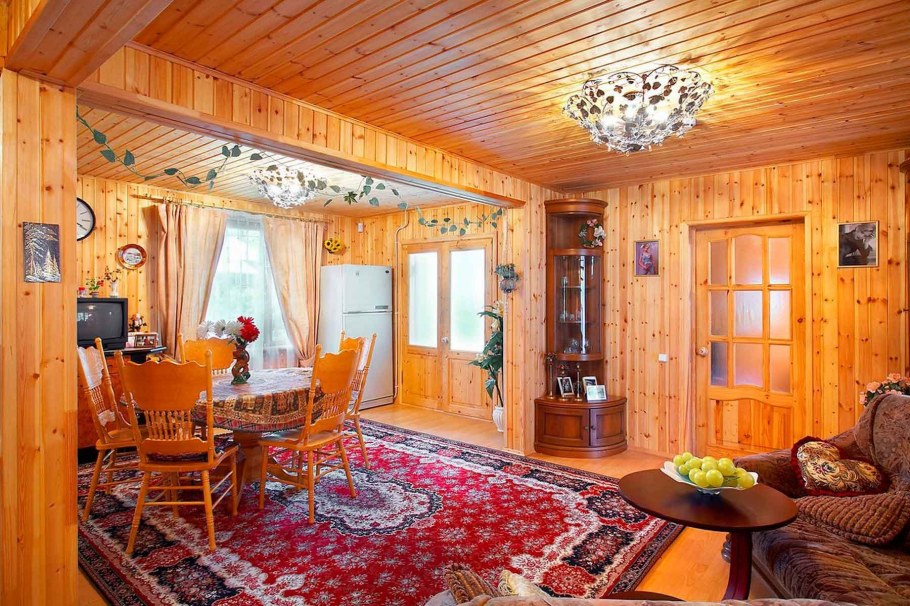 Каркасный дом внутри отделка