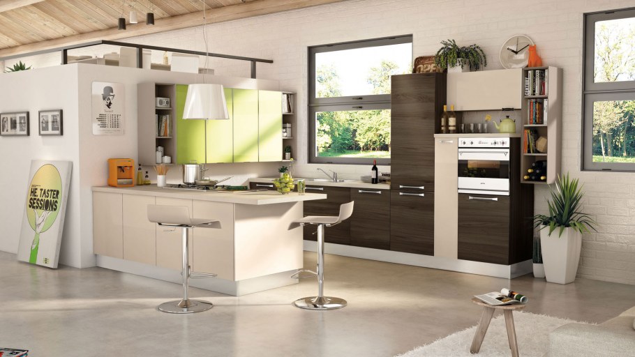 Светлые кухни