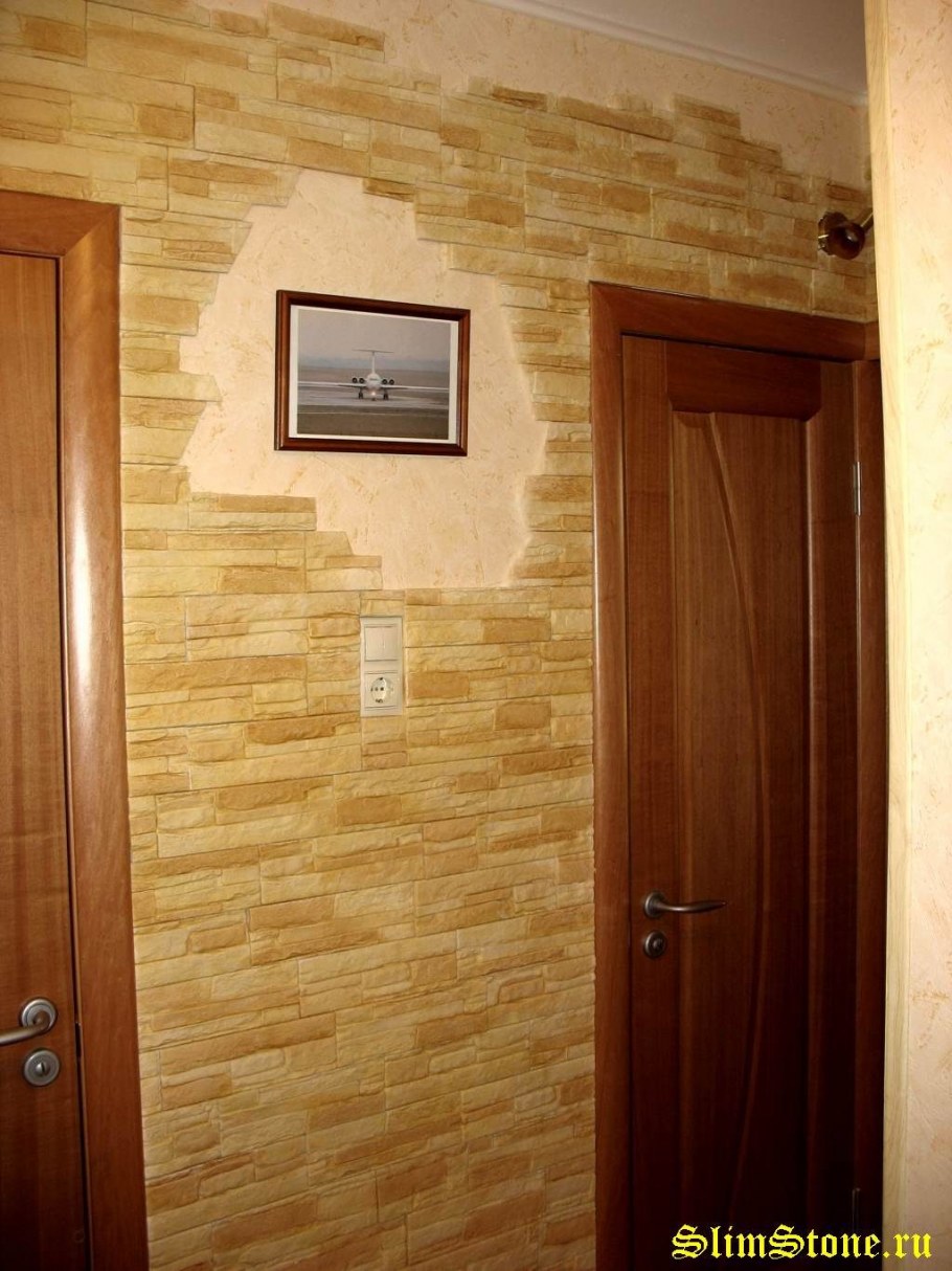 Декоративный камень для внутренней отделки кухни