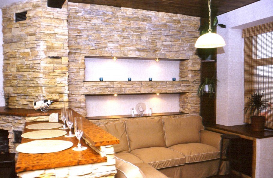 Декоративная отделка арки