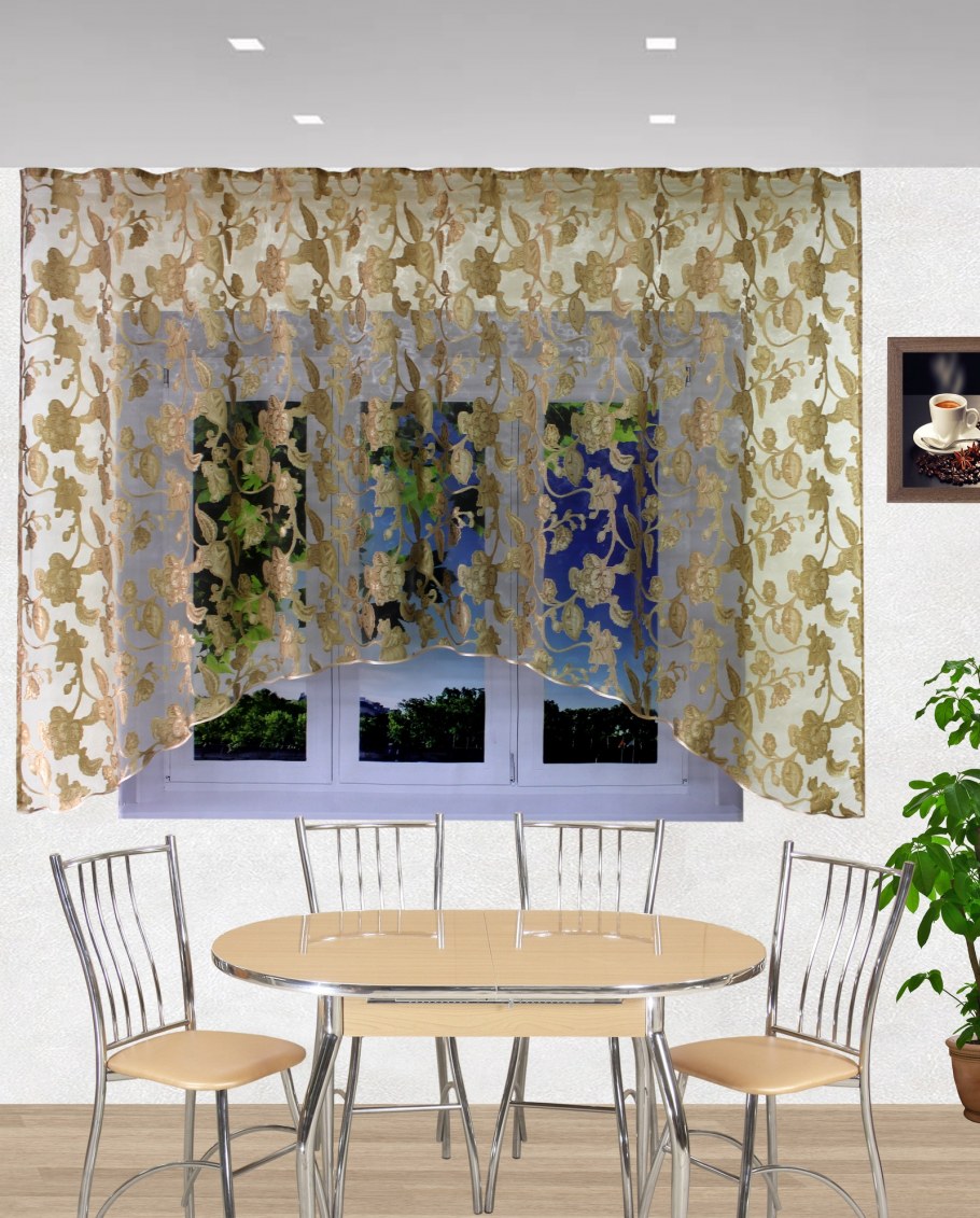 Арка Мадлен штора