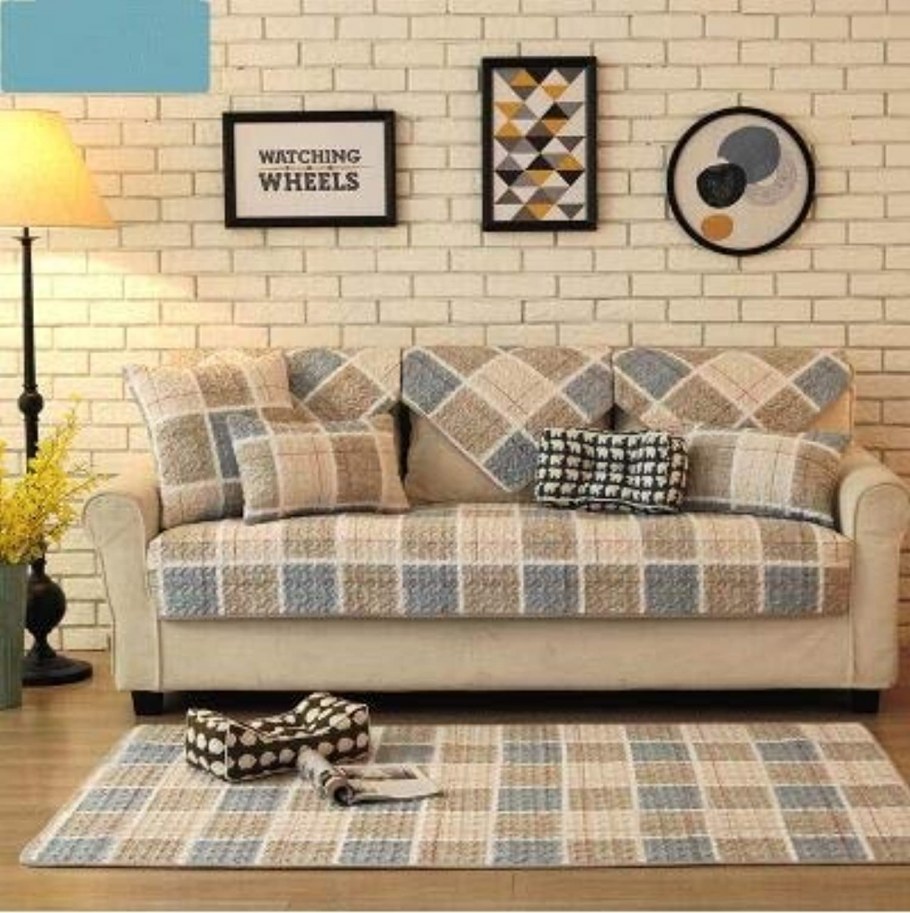 Диван в стиле пэчворк