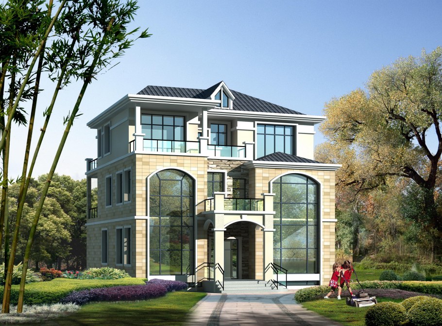 Проекты трехэтажных домов