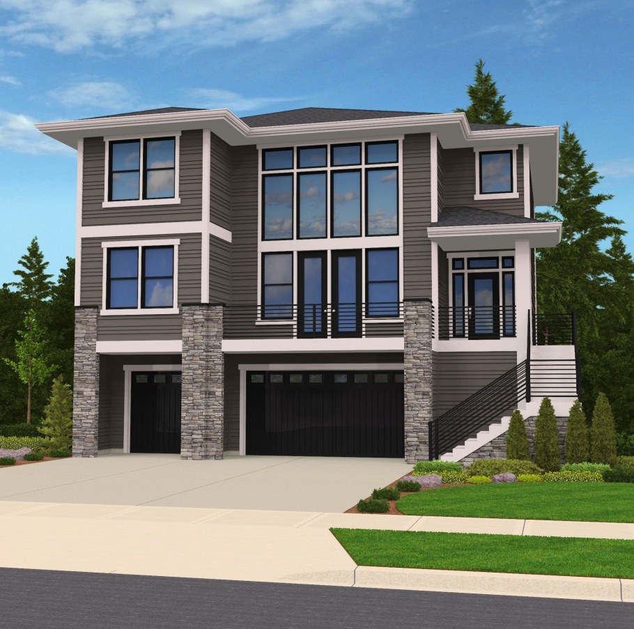 Проекты двухэтажных домов