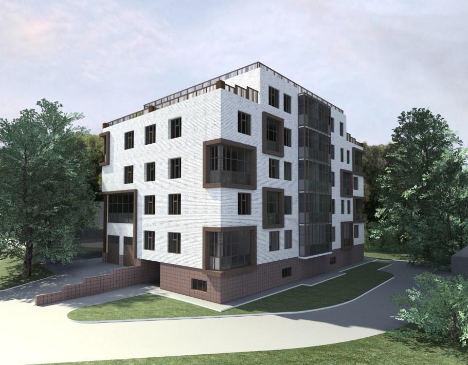 Современные пятиэтажные дома