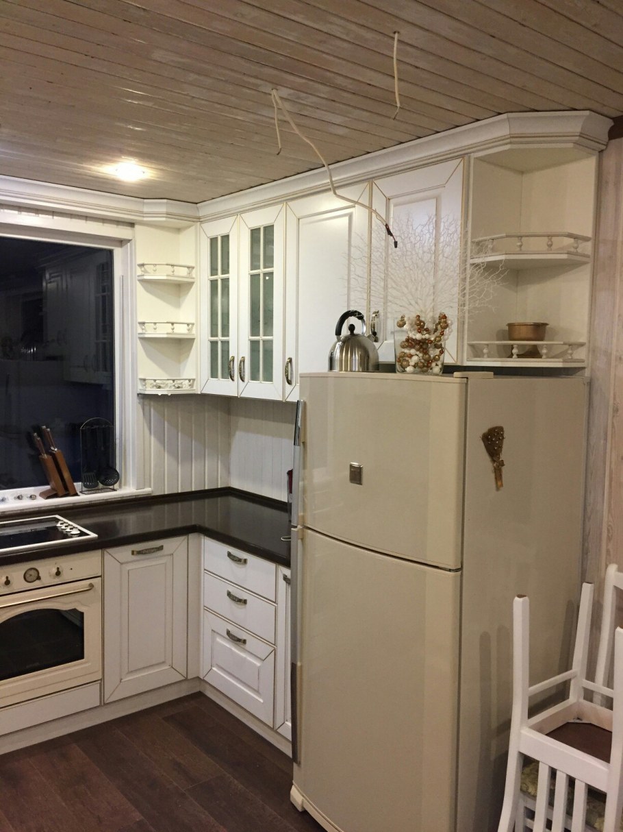 Кухня п образная классика