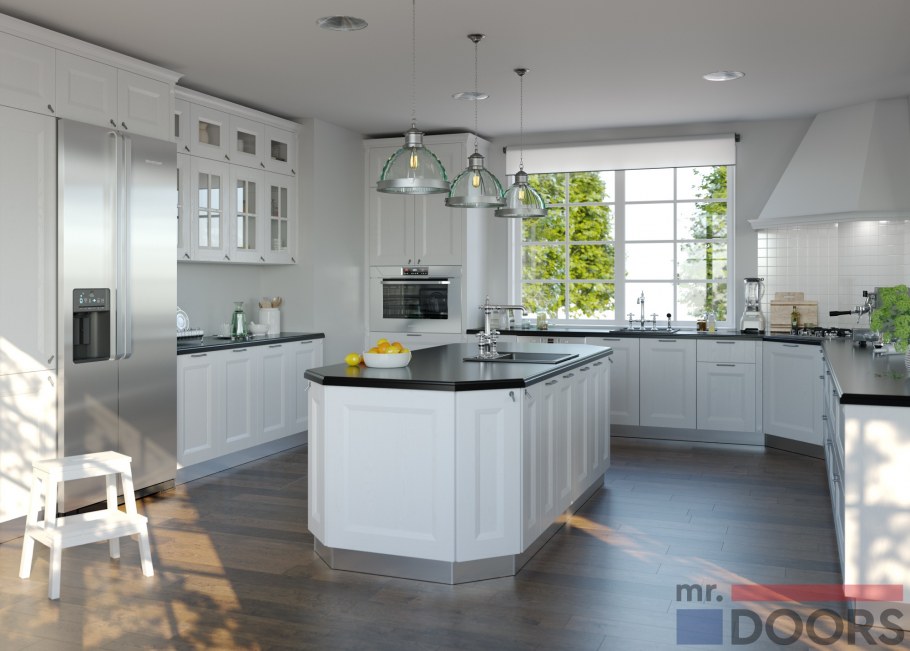 Белые кухни