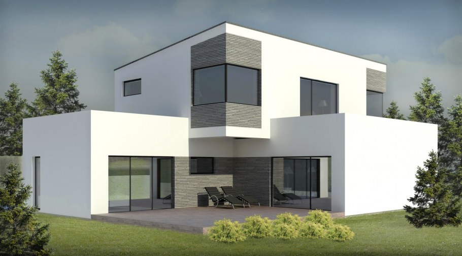 Конструктивизм коттедж проекты