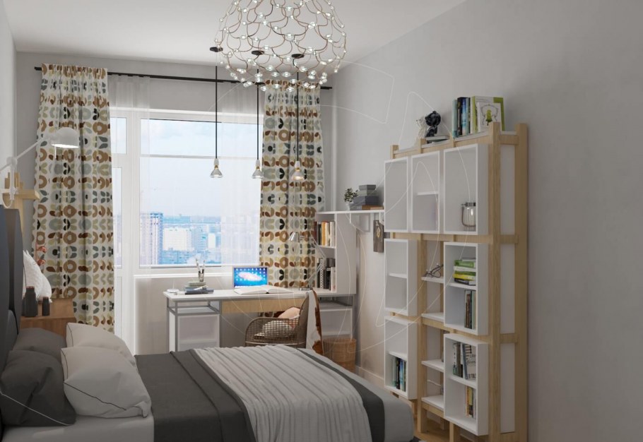 Скандинавский лофт детская