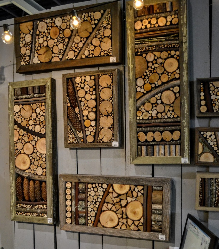 Из спилов дерева