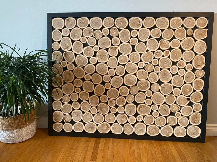 Срезы дерева в интерьере