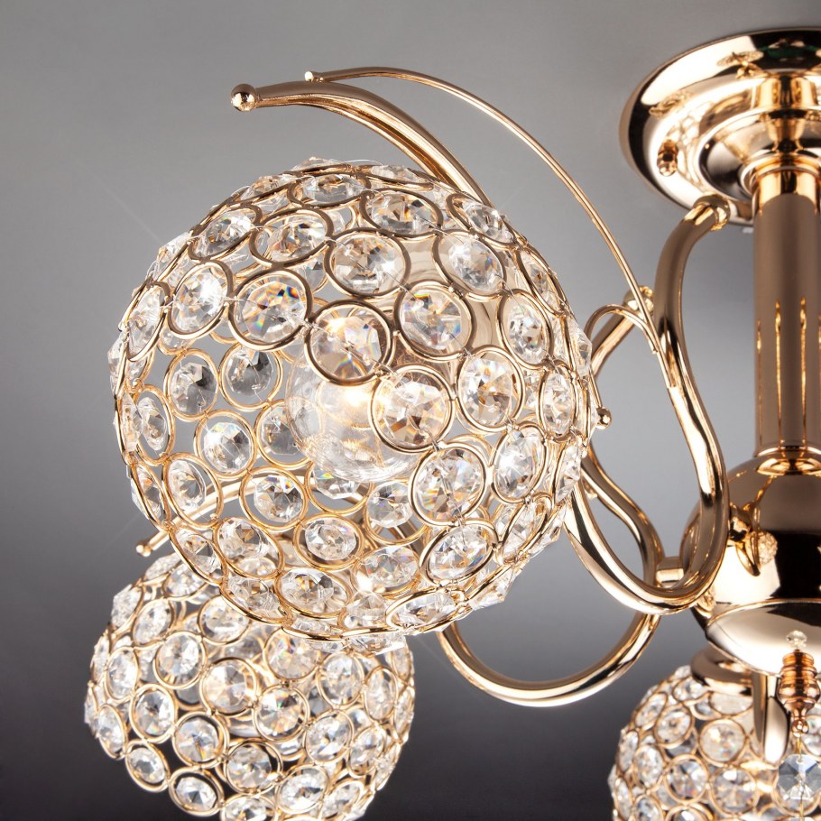 Люстра Евросвет 7777/5 золото