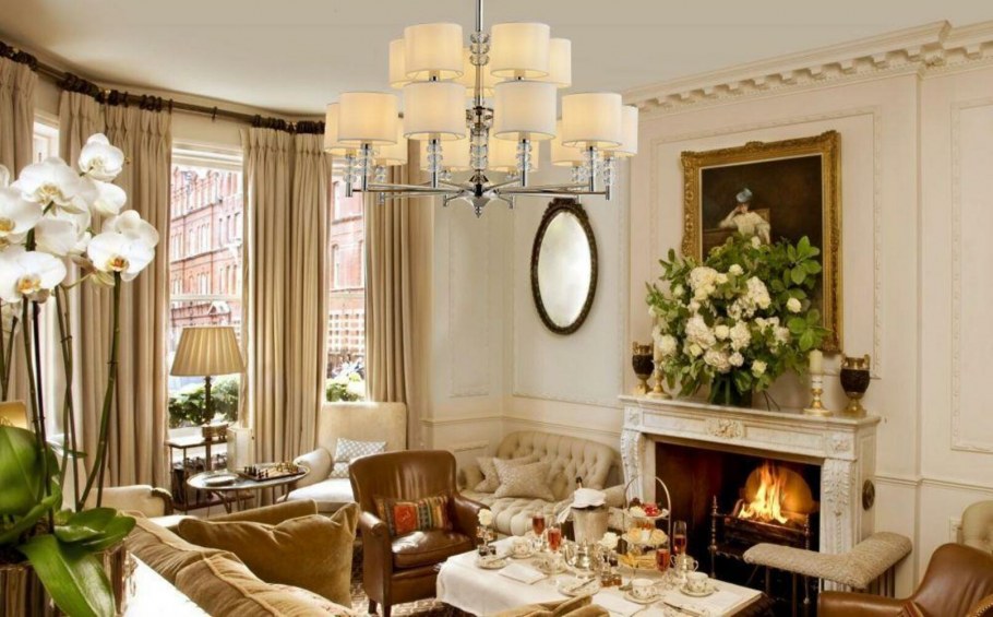 Люстры Майтони в интерьере