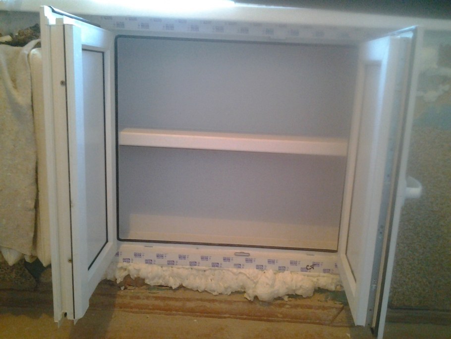 Кухонное окно в хрущевке