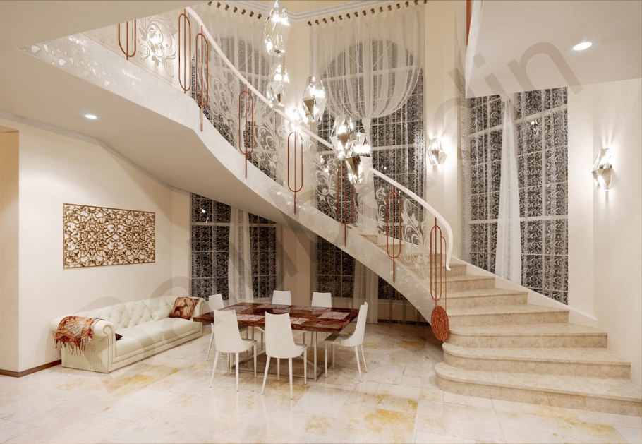 Вип интерьер коттеджа