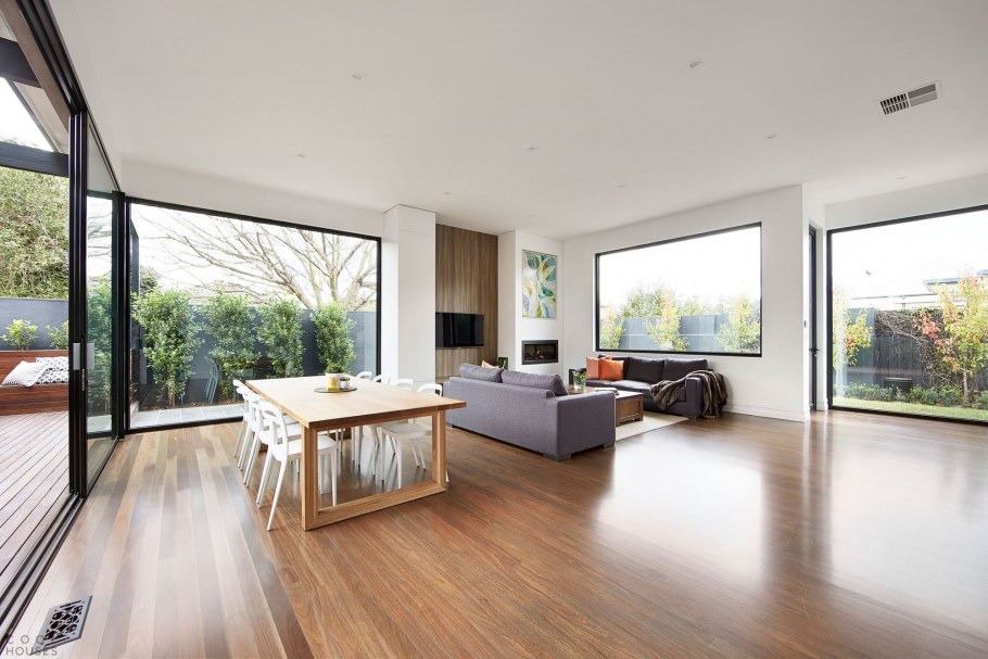 Панорамные окна в частном доме