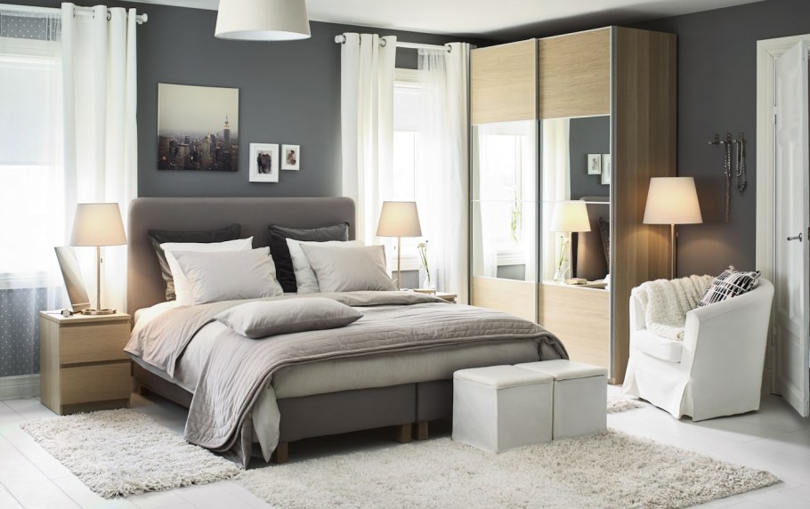 Ikea МАЛЬМ спальня