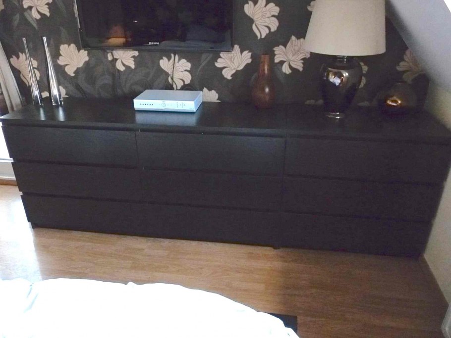 Malm МАЛЬМ комод с 6 ящиками, белый80x123 см