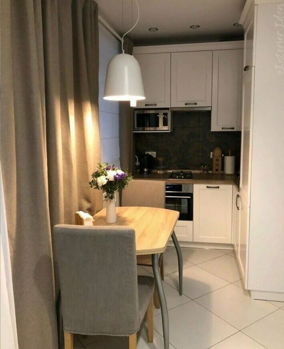 Планировка маленькой кухни 7м2