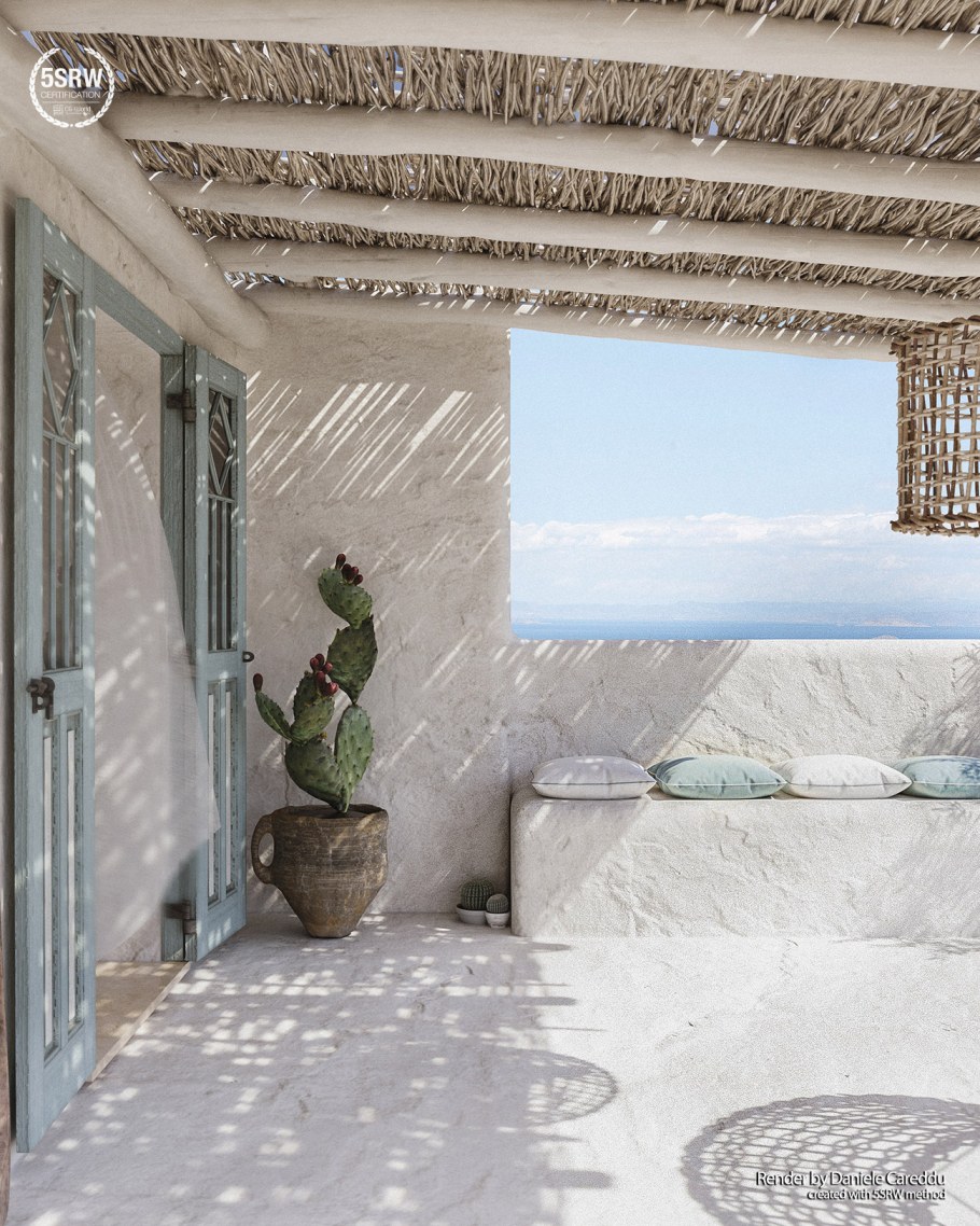 Патио в марокканском стиле 25 на 25