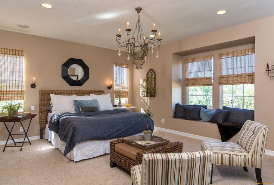 Средиземноморский стиль в интерьере кафе