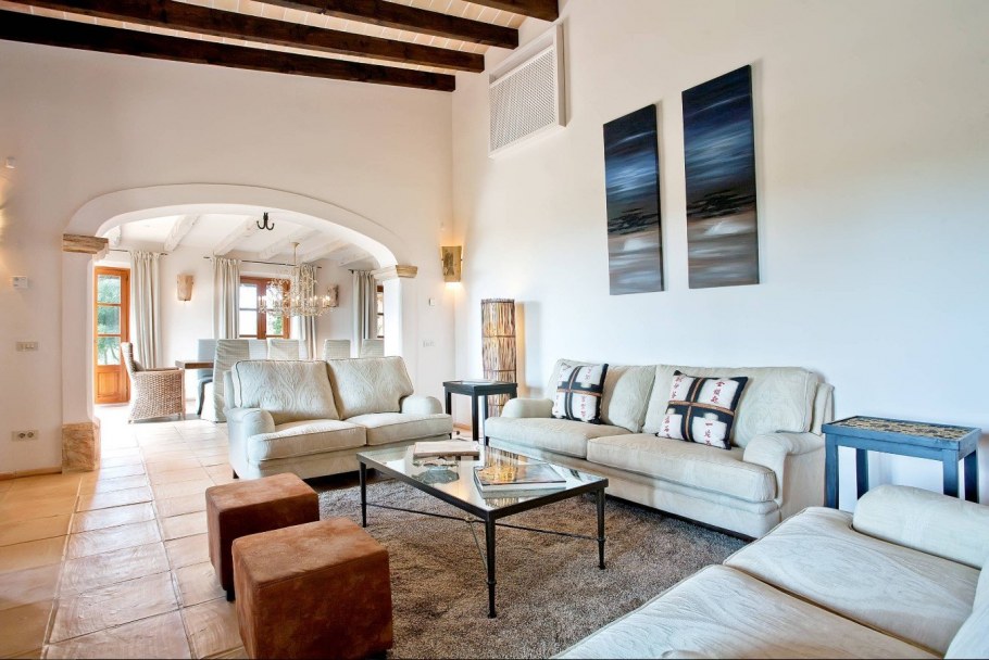 Бра в спальне средиземноморской стиль