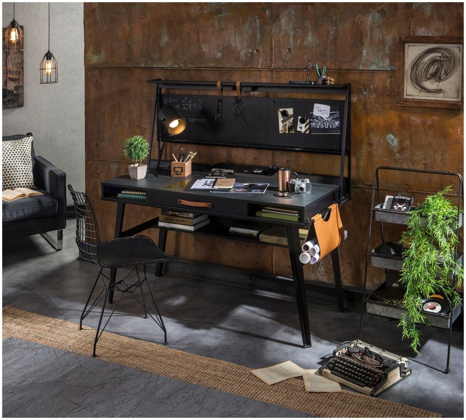 Письменный стол Cilek Dark Metal