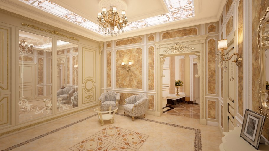 Барокко в интерьере