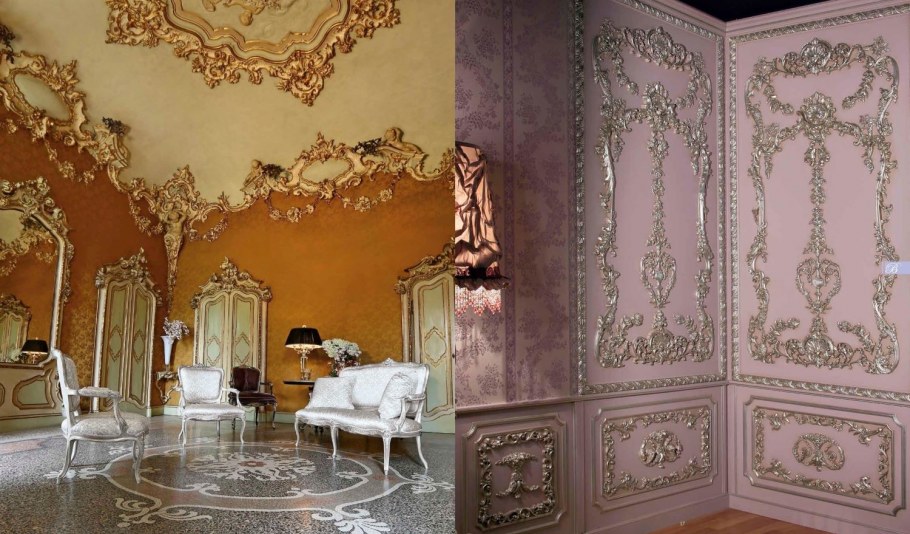 Мебель для гостиной в стиле Барокко