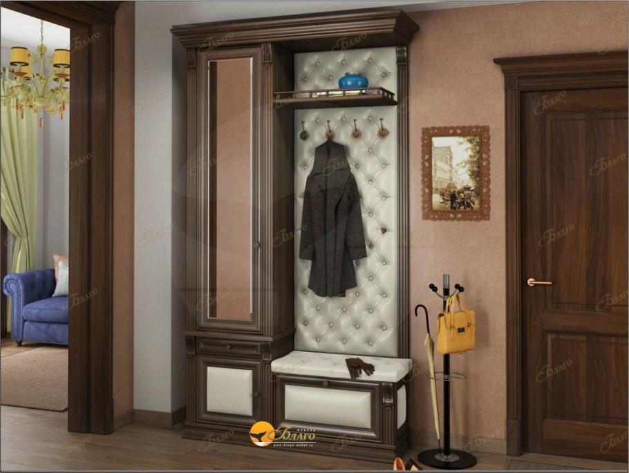 Прихожая Иннэс-3 венге дуб белфорт