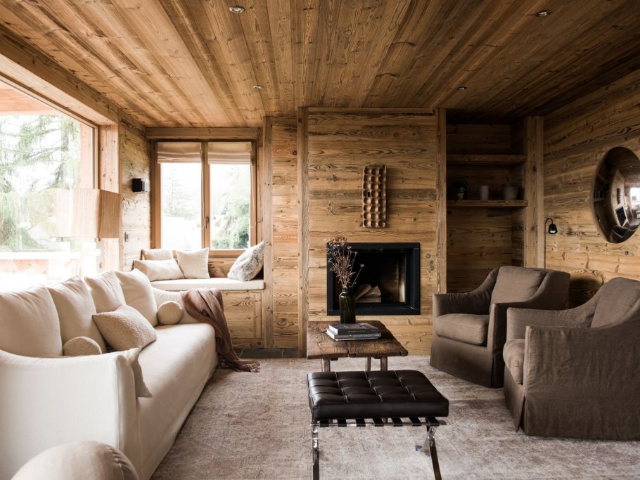 Деревянный интерьер