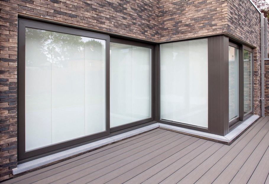 Раздвижная алюминиевая система слайдинг