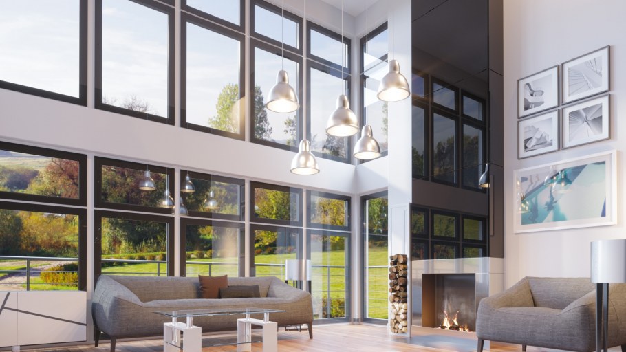 Алюминиевые окна Schuco