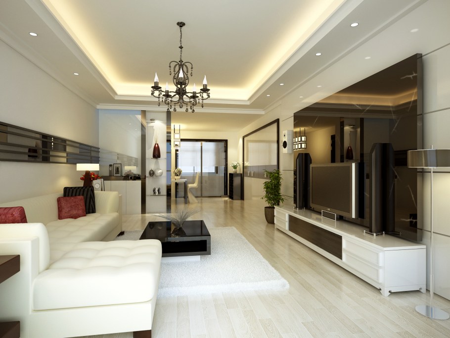 Потолок в современном стиле