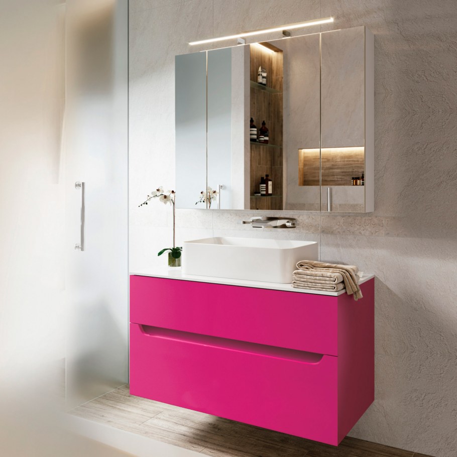 Тумба с раковиной Alavann Stella 100 белая