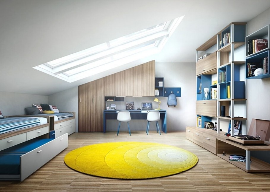 Мансардная комната