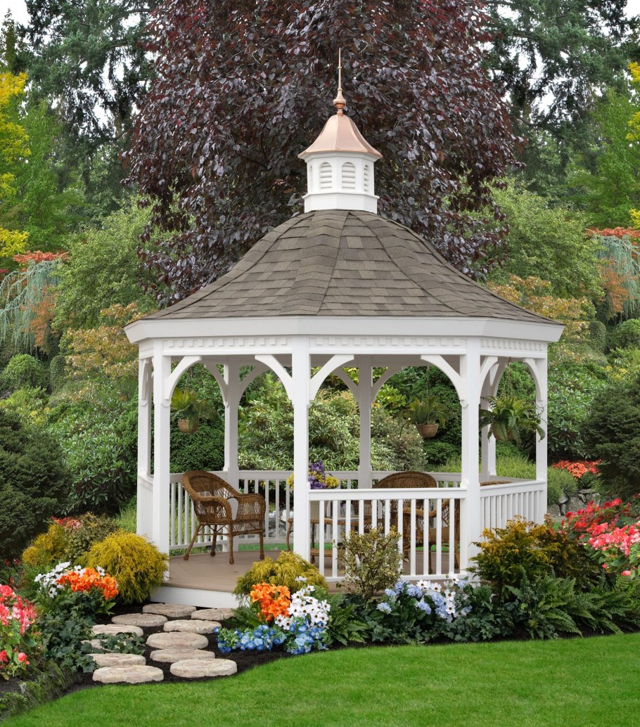 Пергола прекрасный сад