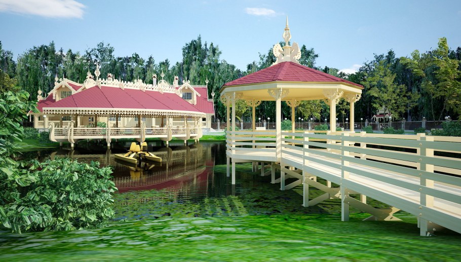 Кафе на воде