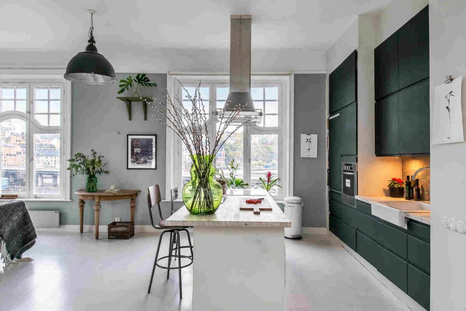 Квартира в Стокгольме интерьер